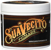 Suavecito Original Hold tin front view showing medium hold for all-day style.