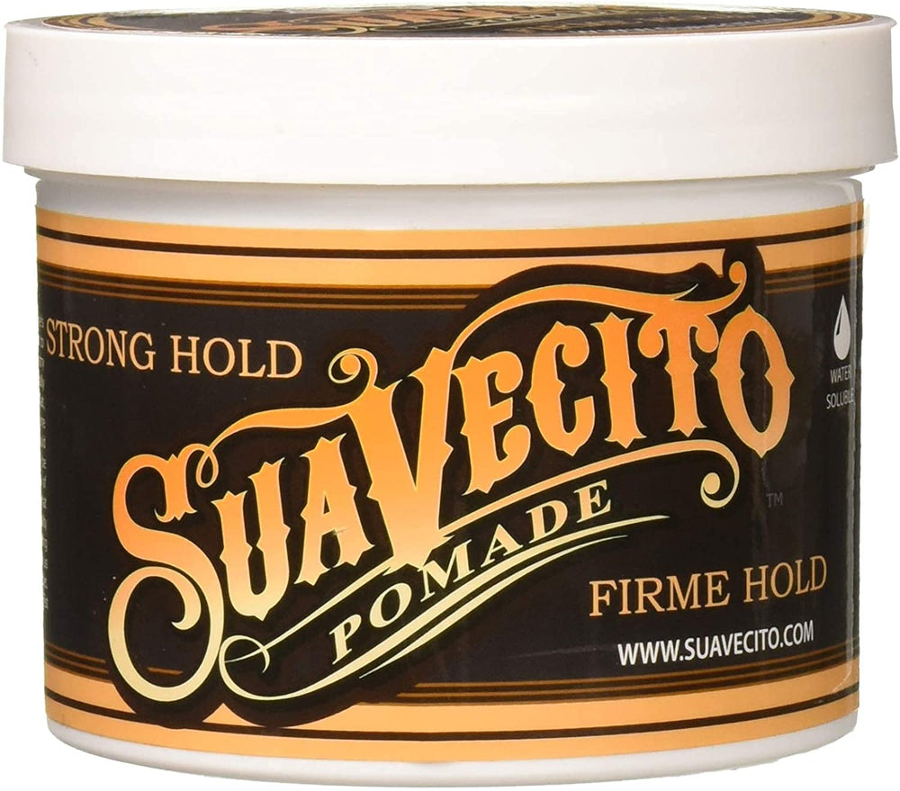 Pommade Suavecito, pot 32 onces, maintien ferme pour cheveux épais.