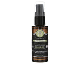 Suavecito Premium Blends Beard Oil, bouteille ambre avec pompe, application facile pour nourrir barbe et peau.