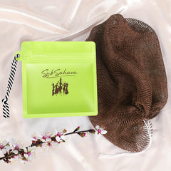 SubSahara Éponge net africaine, noeuds authentiques pour exfoliation efficace
