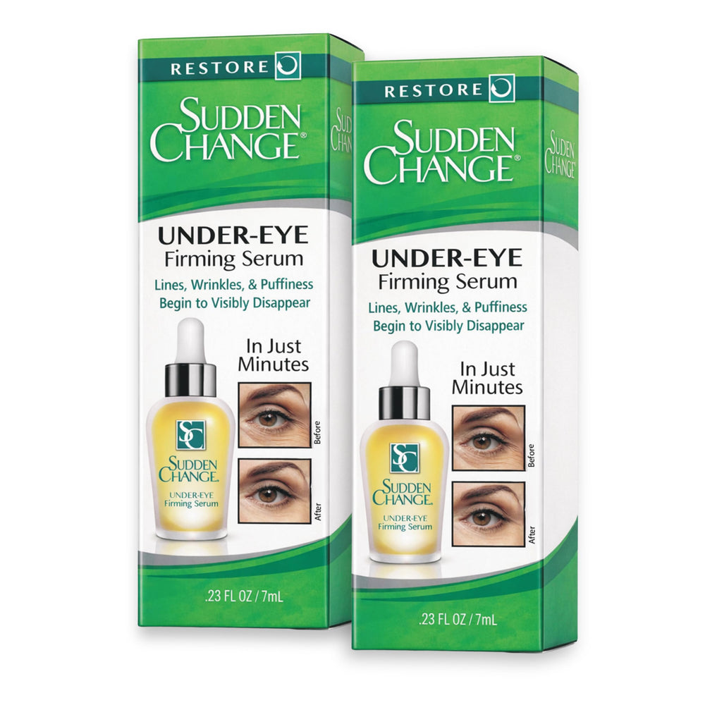 Sudden Change: sérum tenseur pour contour des yeux réduisant les poches rapidement.