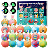 SudsyRoar bombes-bain-galaxie-aventure-astronautes: aventure spatiale sûre pour le bain des enfants.