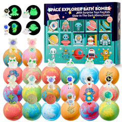 SudsyRoar bombes-bain-galaxie-aventure-astronautes: aventure spatiale sûre pour le bain des enfants.