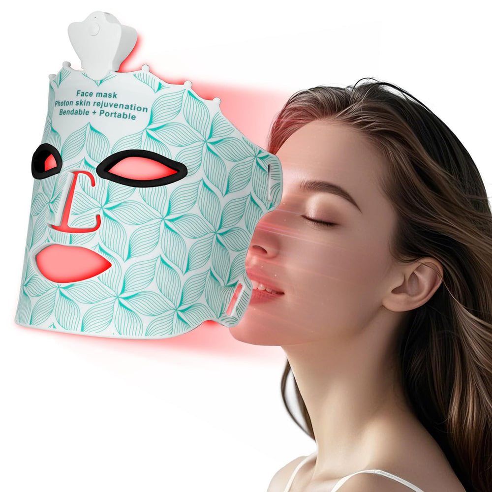 SUERBEATY masque visage Lumière Rouge 7 couleurs pour personnaliser votre soin