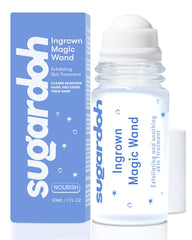 Sugardoh Ingrown Magic Wand: bouteille après épilation pour peau lisse et apaisée.