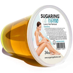 Sugaring NYC – Pâte moyenne pour bikini: épilation précise et douceur durable.