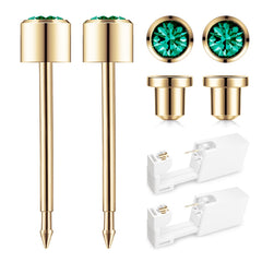 SugarTang kit piercing oreille or 4mm préchargé pour une pose précise à domicile