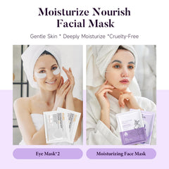 Masque visage Centella Asiatica Suhctuptx, soin nourrissant pour peau.