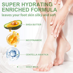 SULADEC Masque pieds taille universelle s'adapte à la plupart des pointures.