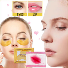 Masque Lèvres Cristal 24K Or de Sulily, nourrissant et revitalisant.