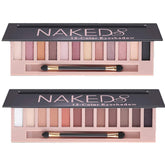 Palette Sulily avec 12 teintes naturelles, idéal pour des maquillages neutres.