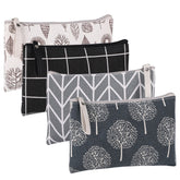 SUMAJU sac cosmétique toile, ensemble 4 pièces pour une organisation en voyage.