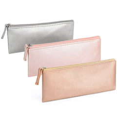 SumDirect pochette crayons PU cuir ouverte, accès rapide et rangement discret
