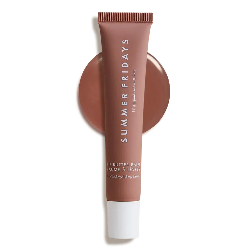 Summer Fridays baume levres-teinte vanille-beige aperçu hydratation rapide