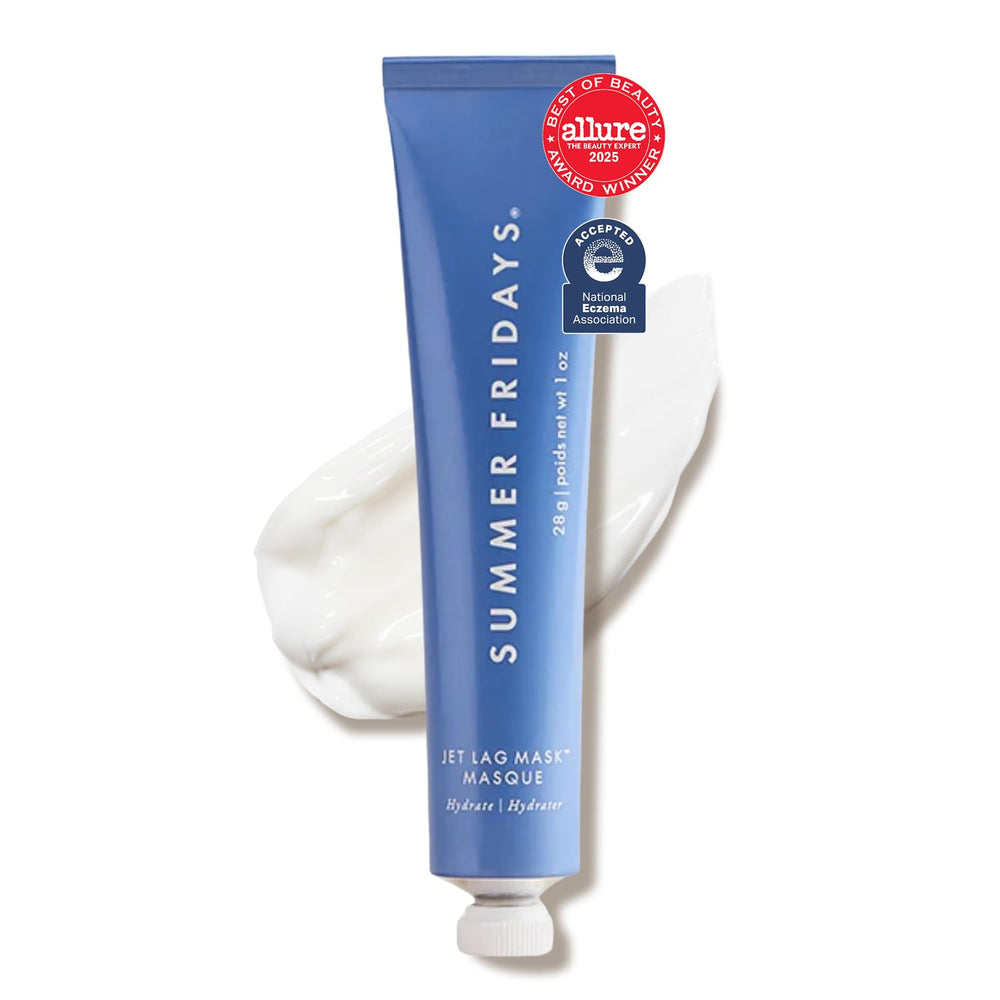 Summer Fridays Jet Lag Mask Mini – emballage compact pour hydratation rapide