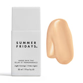 Summer Fridays Sheer Skin Tint – aperçu de la bouteille pour une peau lumineuse