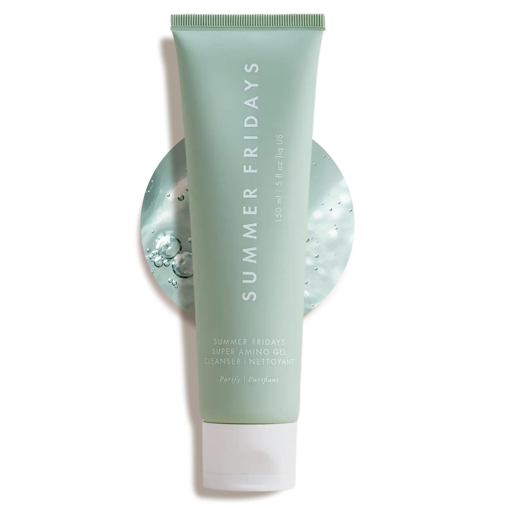 Summer Fridays Super Amino Gel Nettoyage Visage: purifie et hydrate en profondeur
