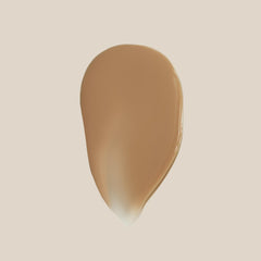 Summer Fridays Sheer Skin Tint – échantillon sur peau démontrant la teinte légère et olive neutre