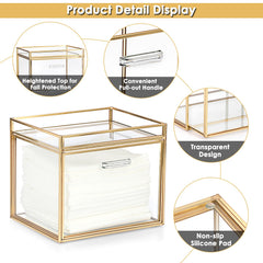 Sumnacon boite-verre sans-percage, pose stable sur plan de travail.