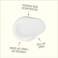 Sun Bum Original SPF 30 - texture crème appliquée sur la peau, hydratante.