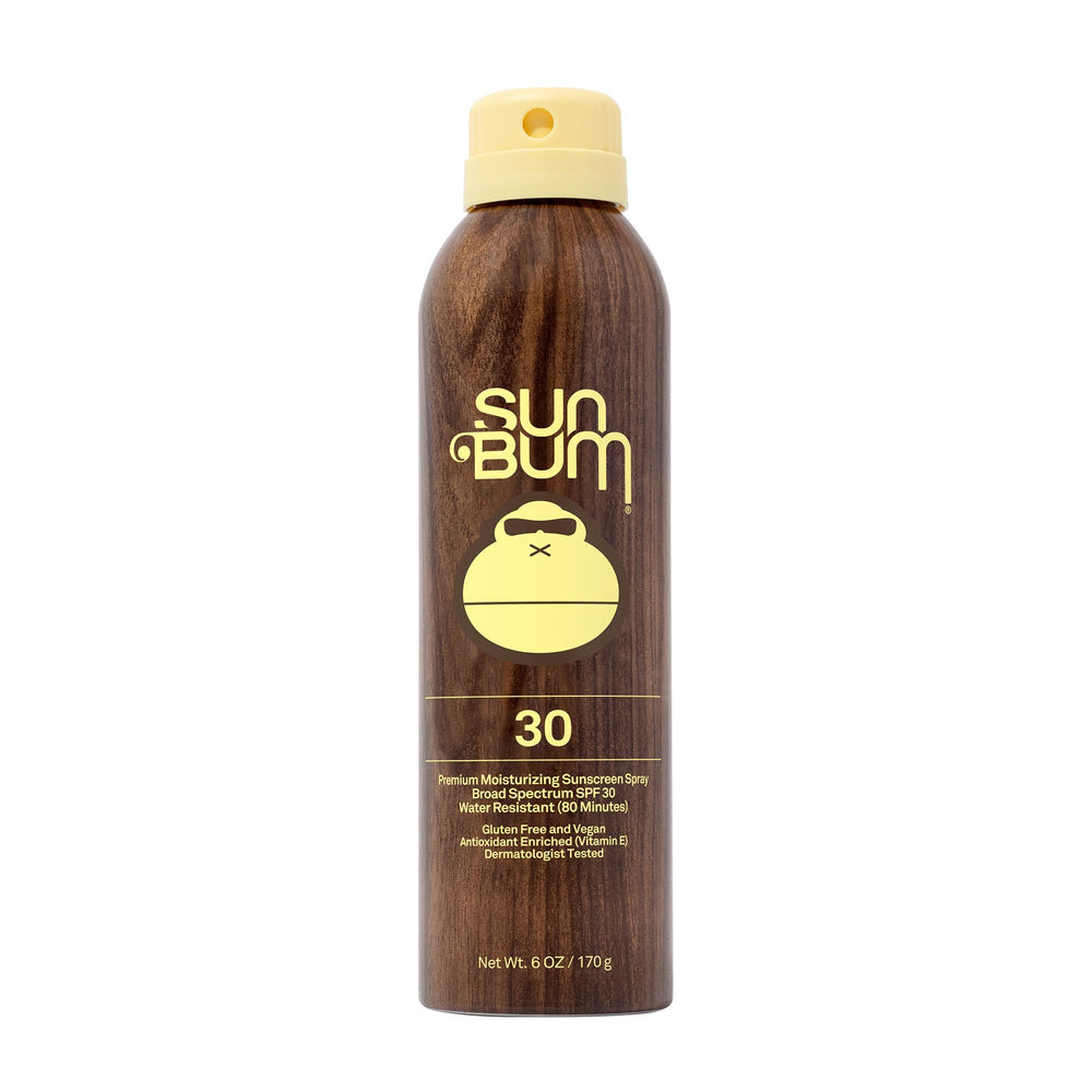 Sun Bum Original SPF 30 spray bouteille: protection UV et hydratation pour la peau.