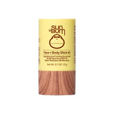 Sun Bum Original Stick SPF40 sur visage et corps, protection hydratante et pratique.