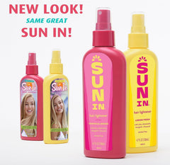 Sun-In Spray-In Lightener après douche, application rapide et lumineuse.