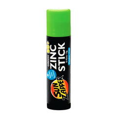 Sun Zapper Stick vert oxyde zinc visages protection UV fiable