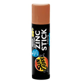 Sun Zapper zinc oxide sunscreen stick close-up showing mineral protection
