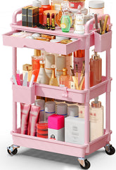 SUNALLY chariot maquillage roulant, extérieur élégant pour la salle de bain.