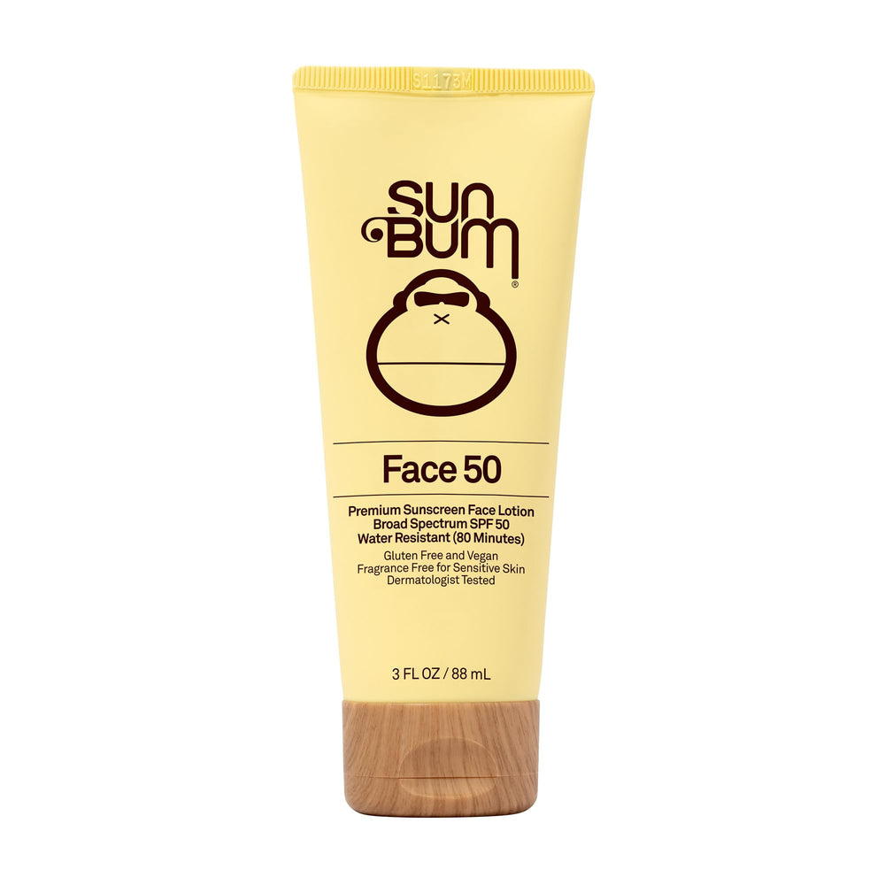 Sun Bum Original SPF 50 visuel hydratant pour une peau protégée et nourrie.