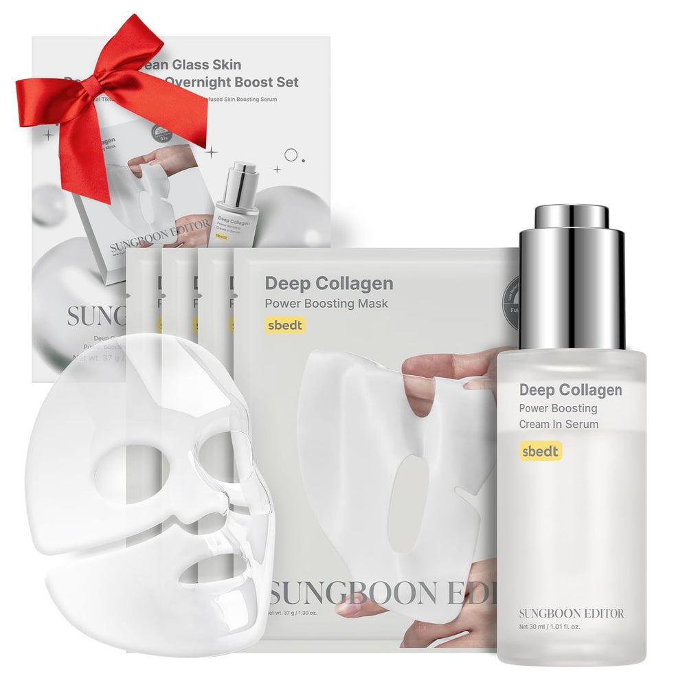 SUNGBOON EDITOR: Bouteille sérum collagène, hydratation légère et peau souple.
