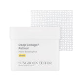 SUNGBOON EDITOR Tampons Collagen Retinol – vue emballage, hydratation nourrissante pour le visage