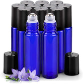 Bouteille Sungwoo roller 10 ml bleu prête pour une application précise