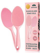 Sunivaca lime-pieds en verre 2 faces avant – élimination douce des callosités.