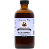 Sunny Isle romarin huile castor noire 8oz – bouteille prête à l'emploi cheveux