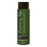 Sunny Isle shampoing romarin menthe : bouteille pratique pour une routine capillaire nourrissante.