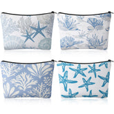 Sunnymove sac bord-de-mer etoile-de-mer, pochette pratique pour maquillage en voyage