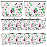 Sunnymove Trousse princesse sorcière rose et verte, idéale pour le maquillage en voyage.