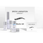 SUNSENT Sourcils Lamination Kit—emballage pratique pour démarrer votre relooking des sourcils à domicile.