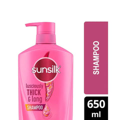 Sunsilk-cheveux-brillants-apres-lavage: résultat lumineux et volume naturel.