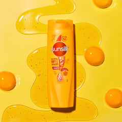 Sunsilk Nourrissant – emballage du shampooing, présentation soignée.