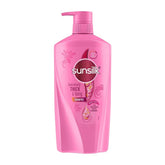 Sunsilk-shampooing, bouteille-volume-durable qui apporte du corps durable aux cheveux.