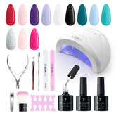 SUNUV kit-vernis-gel-uv 23 pièces, ensemble pratique pour salon maison.