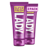 Super & Fresh Co déodorant lotion femme, corps, fraîcheur naturelle sans aluminium.
