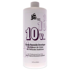 Super Star 10v Creme Peroxyde Développeur — bouteille prête à l’emploi pour coloration maison