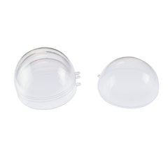 Super Z Outlet coques plastiques pour bombes de bain, surface lisse et sans trous.