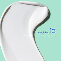 Supergoop! Mineral Sheerscreen satin finish on skin for makeup.