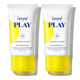 Supergoop PLAY écran solaire visage et corps, bouteille 70 ml, protection légère.