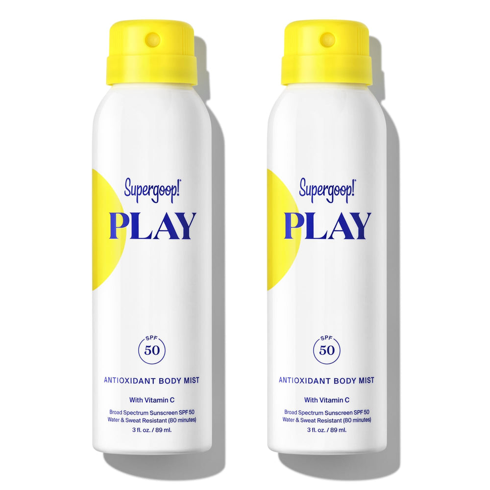 Supergoop! PLAY SPF 50 brume corporelle en main pour protection pratique